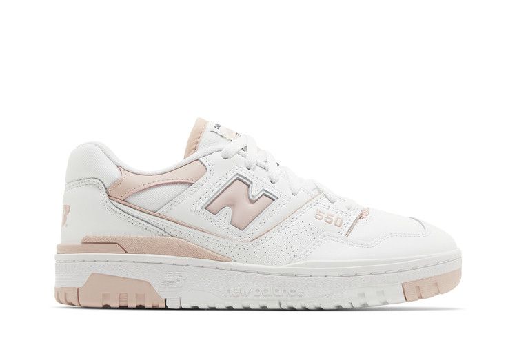 New Balance Wmns 550 'White Pink Sand' — White/Pink Sand
