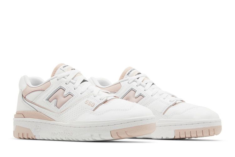 New Balance Wmns 550 'White Pink Sand' — White/Pink Sand