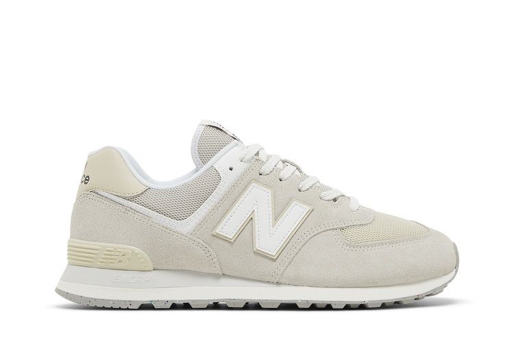 New Balance 574 'White Grey' — White/Grey