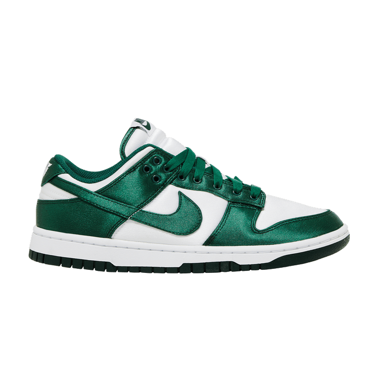 Nike Wmns Dunk Low 'Satin Green' — White/Team Green