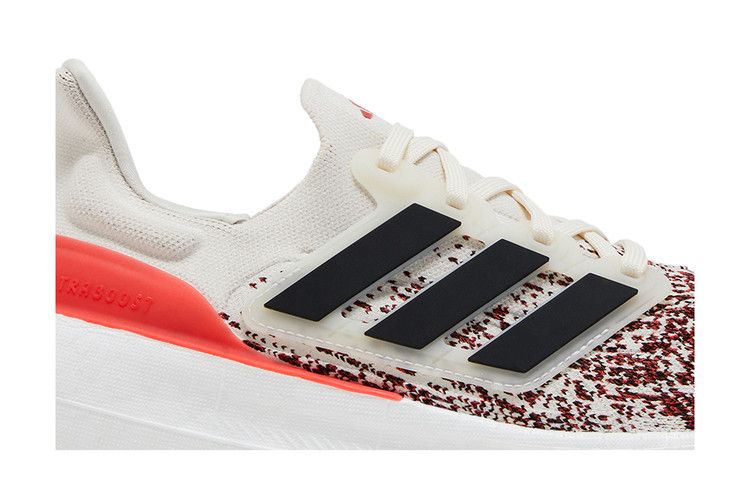 adidas UltraBoost Light 'Chalk Bright Red Gradient' — Chalk White/Core Black/Bright Red
