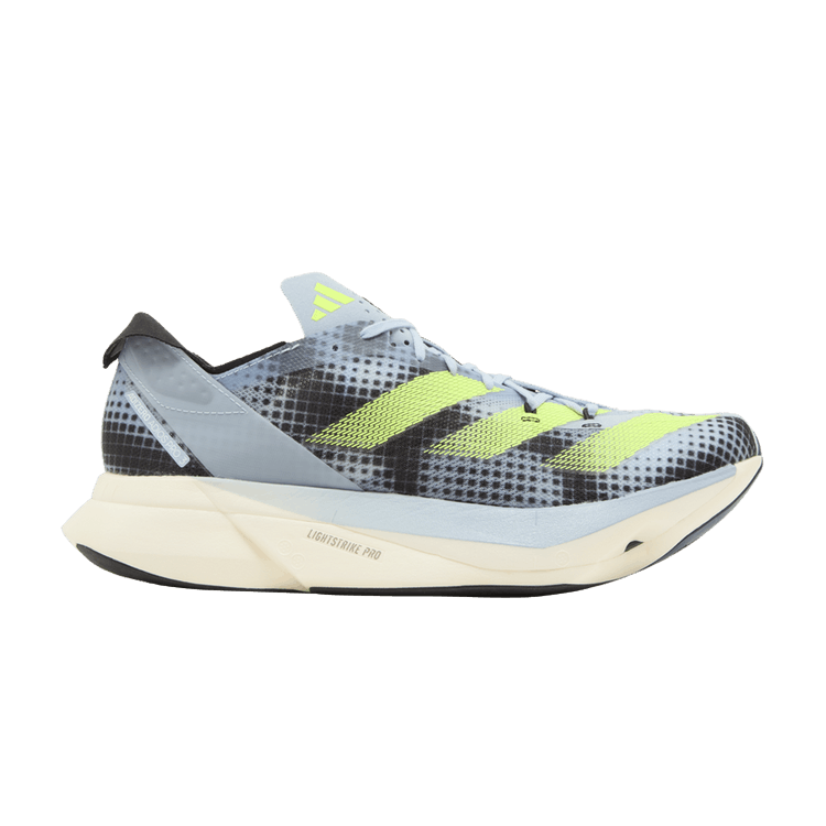 adidas Adizero Adios Pro 3 'Wonder Blue Lucid Lemon' — Wonder Blue/Core Black/Lucid Lemon