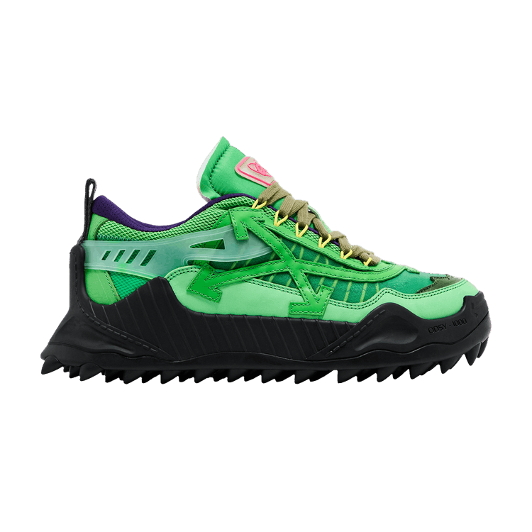 Off-White ODSY-1000 'Green Black' — Green