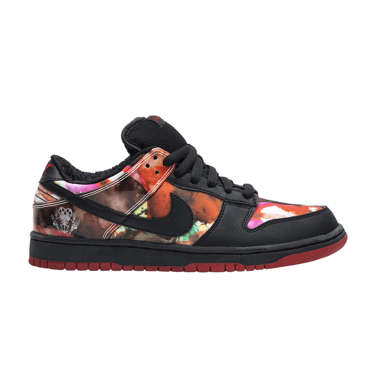 Nike Dunk Low SB 'Pushead' — Black/Black-Black
