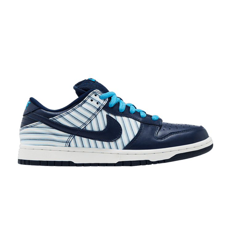 Nike Dunk Low Pro SB 'Blue Avenger' — White/Midnight Navy/Blue Reef