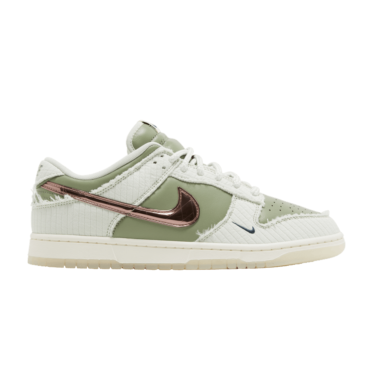 Kyler Murray x Nike Dunk Low 'Be 1 of One' — Sea Glass/Sail/Oil Green/Rose Gold