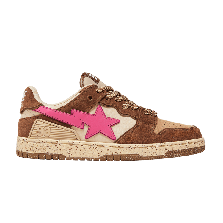 BAPE Sk8 Sta #6 'Brown Pink' — Brown