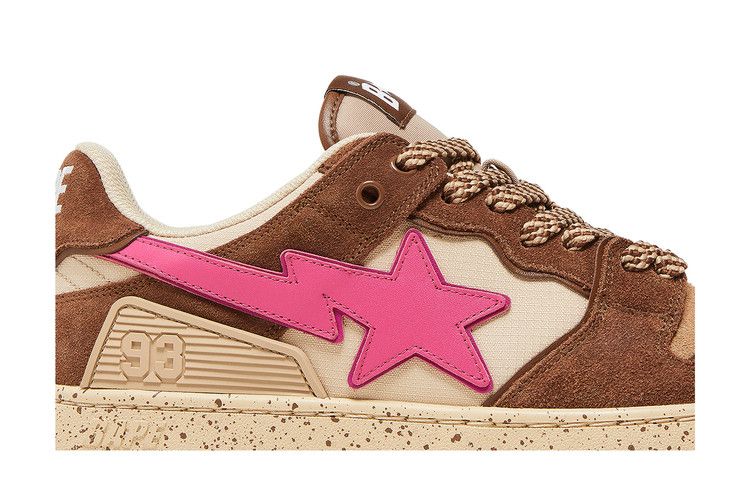 BAPE Sk8 Sta #6 'Brown Pink' — Brown