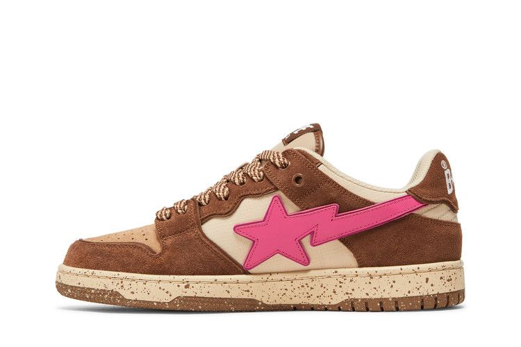 BAPE Sk8 Sta #6 'Brown Pink' — Brown