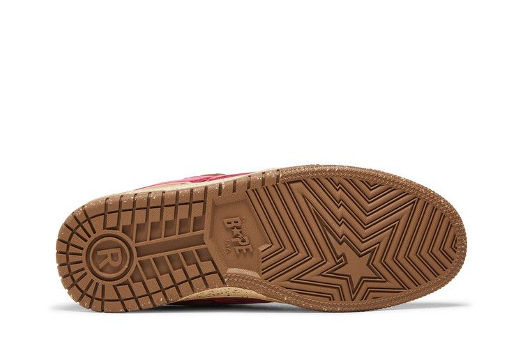 BAPE Sk8 Sta #6 'Brown Pink' — Brown