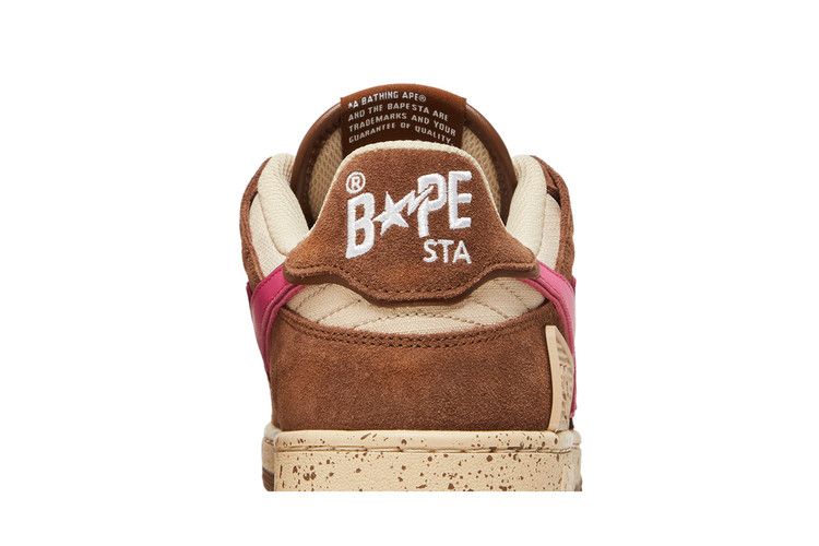 BAPE Sk8 Sta #6 'Brown Pink' — Brown