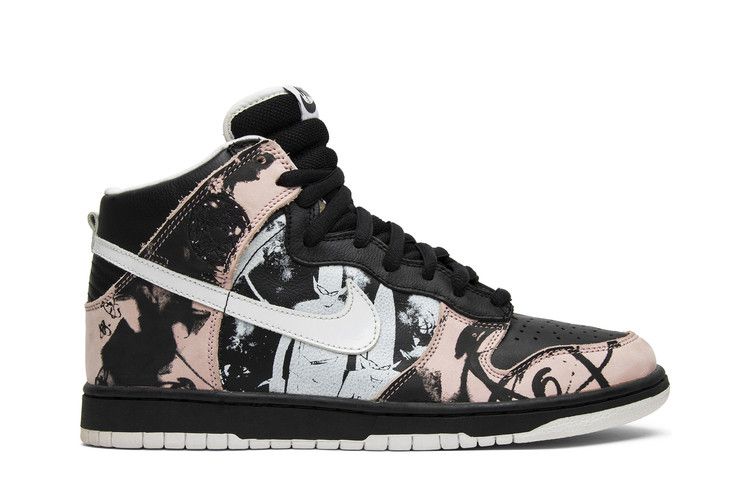 Futura x UNKLE x Nike Dunk High Pro SB 'Unkle' — Black/White (2)