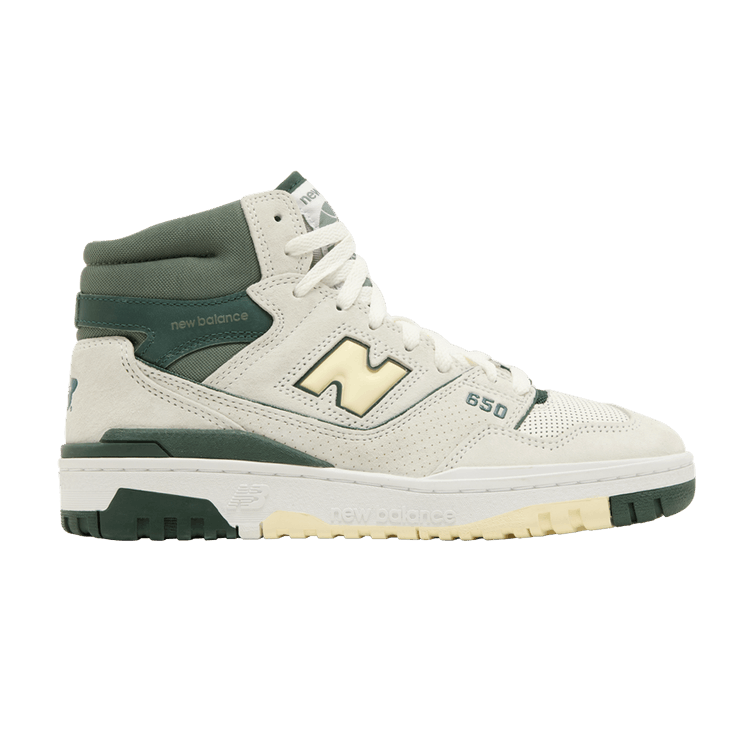 New Balance 650R 'Sea Salt Nightwatch Green' — Sea Salt/Nightwatch Green/Dawn Glow