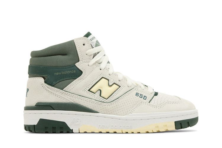 New Balance 650R 'Sea Salt Nightwatch Green' — Sea Salt/Nightwatch Green/Dawn Glow