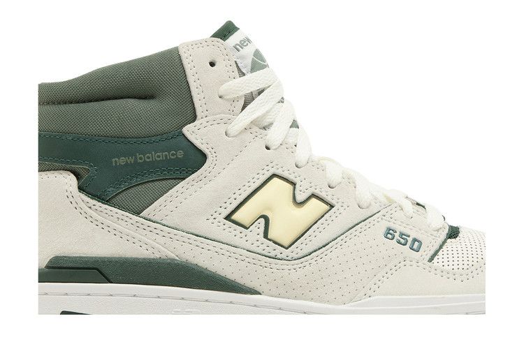 New Balance 650R 'Sea Salt Nightwatch Green' — Sea Salt/Nightwatch Green/Dawn Glow