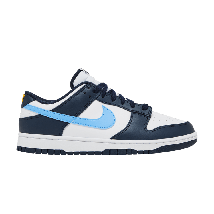 Nike Dunk Low 'Obsidian University Blue' — Obsidian/White/University Gold/University Blue