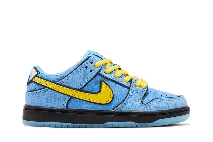 The Powerpuff Girls x Nike Dunk Low Pro SB QS PS 'Bubbles' — Blue Chill/Deep Royal Blue/Active Pink (2)
