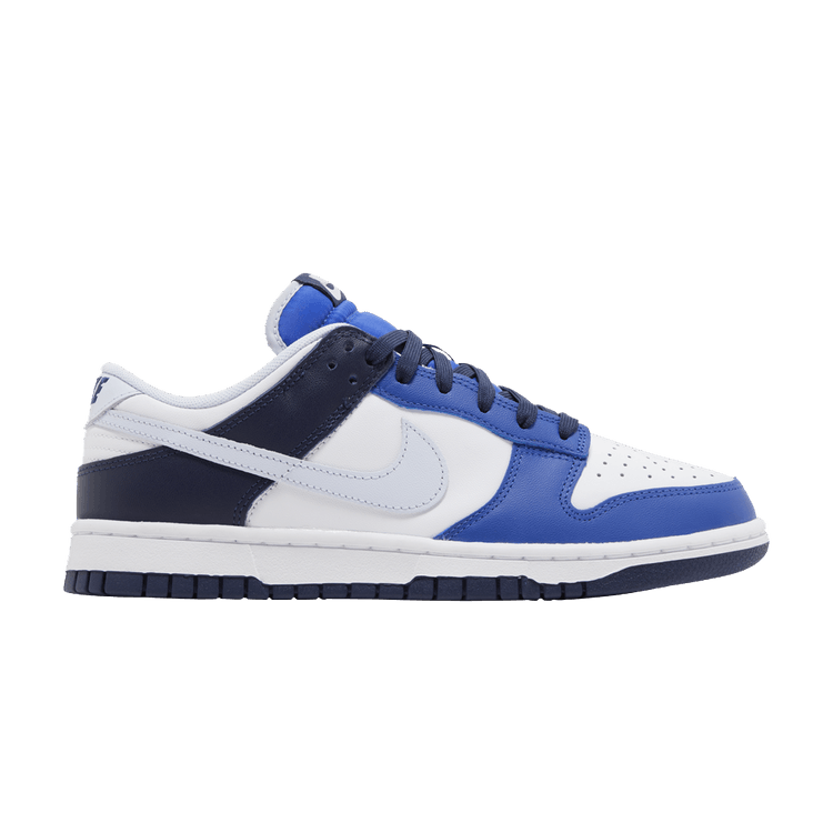 Nike Dunk Low 'Game Royal Navy' — White/Football Grey/Game Royal/Midnight Navy