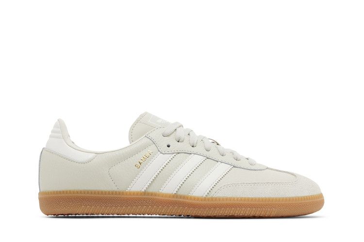 adidas Wmns Samba OG 'Aluminium Gum' — Aluminium/Chalk White/Wonder Beige