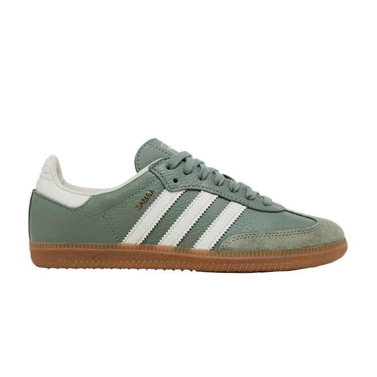 adidas Wmns Samba OG 'Silver Green Gum' — Silver Green/Chalk White/Gum
