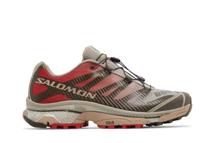 Salomon XT-4 OG 'Wren Vintage Khaki' — Wren/Vintage Khaki/Aurora Red