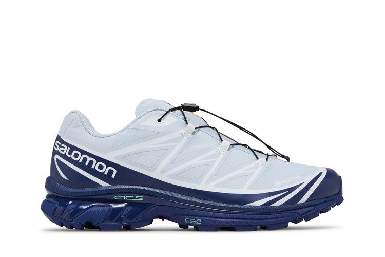 Salomon XT-6 GORE-TEX 'Heather Blue Print' — Blue Print/Heather/White