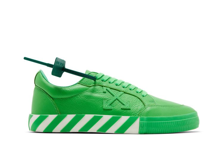 Off-White Vulc Sneaker 'Lime Green' — Green/Green