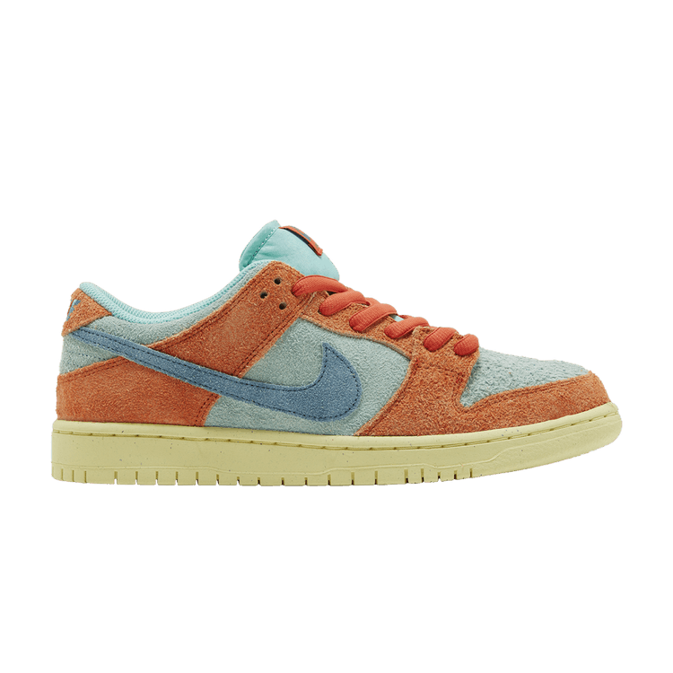 Nike Dunk Low SB 'Orange Emerald Rise' — Orange/Noise Aqua/Emerald Rise/Lemon Chiffon