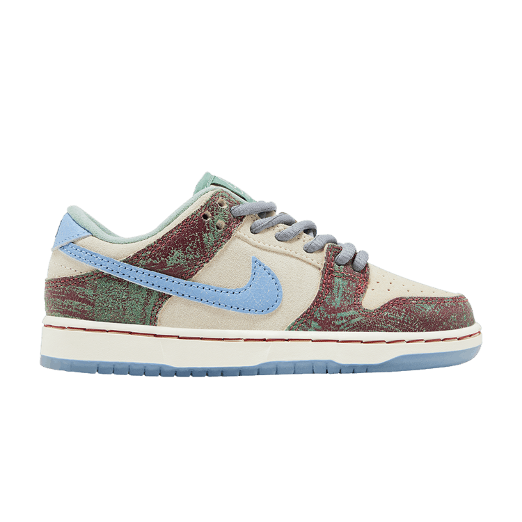 Crenshaw Skate Club x Nike Dunk Low SB PS — Sail/Light Blue/Cedar