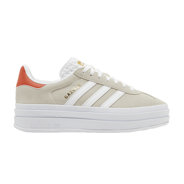 adidas Wmns Gazelle Bold 'Wonder Beige Orange' — Wonder Beige/Cloud White/Collegiate Orange