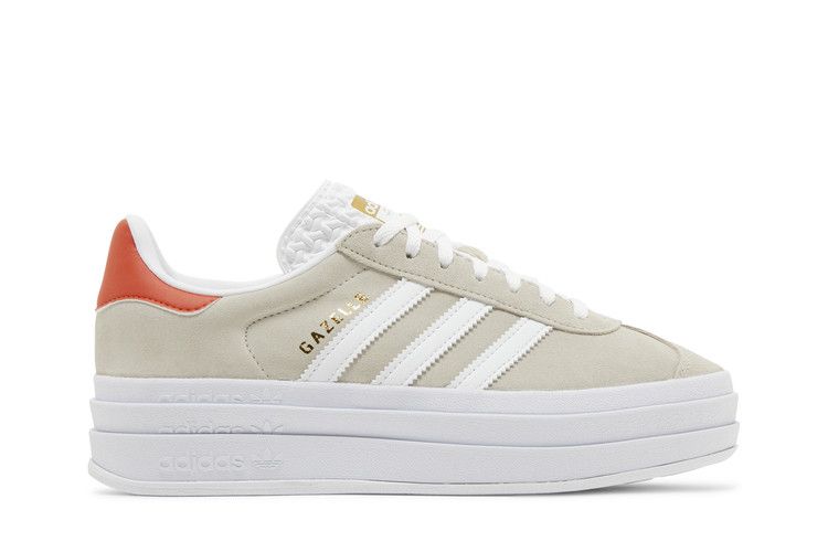 adidas Wmns Gazelle Bold 'Wonder Beige Orange' — Wonder Beige/Cloud White/Collegiate Orange