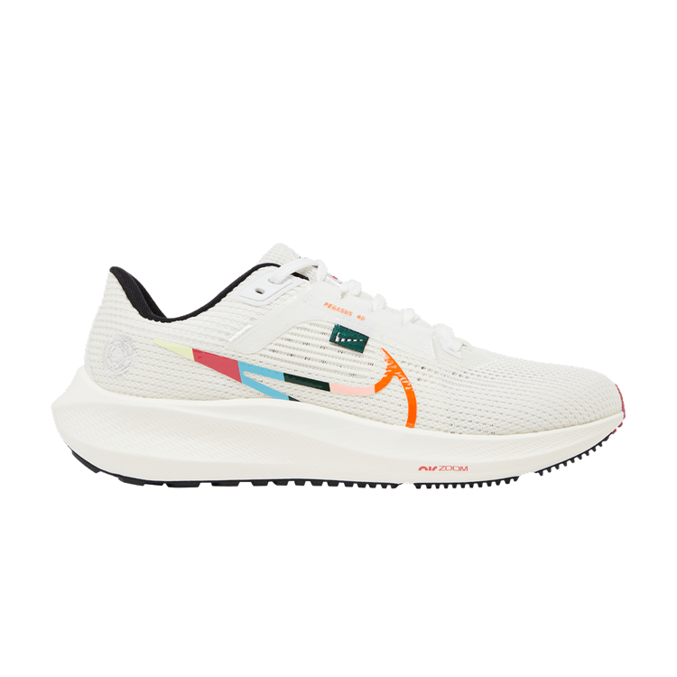 Nike Wmns Air Zoom Pegasus 40 'All Petals United' — Summit White/Multi-Color/Sail