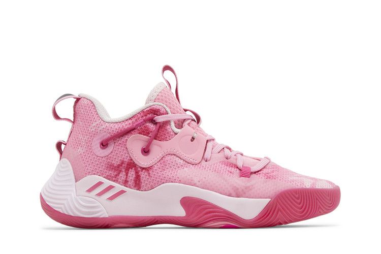 Adidas Harden Stepback 3 J 'Bliss Pink' — Bliss Pink/Team Real Magenta/Clear Pink