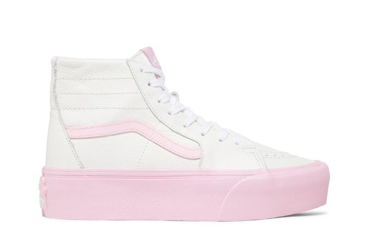 Barbie x Vans Sk8-Hi Tapered Stackform 'White Pink' — True White/Pink