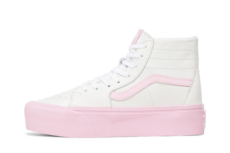 Barbie x Vans Sk8-Hi Tapered Stackform 'White Pink' — True White/Pink
