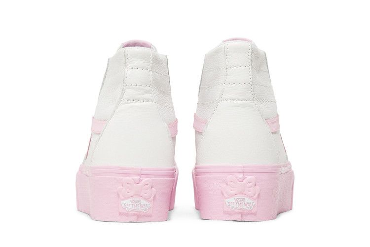 Barbie x Vans Sk8-Hi Tapered Stackform 'White Pink' — True White/Pink