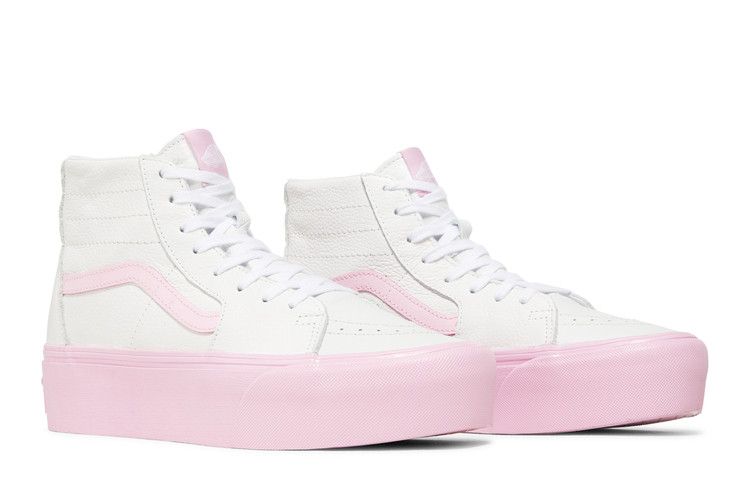Barbie x Vans Sk8-Hi Tapered Stackform 'White Pink' — True White/Pink
