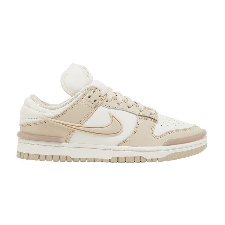 Nike Wmns Dunk Low Twist 'Sanddrift' — Coconut Milk/Sanddrift/Pink Oxford/Sail