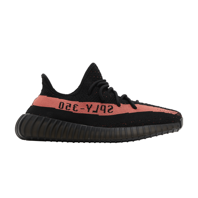 adidas Men's Yeezy Boost 350 V2 'Red' 2023 — Core Black/Red/Core Black