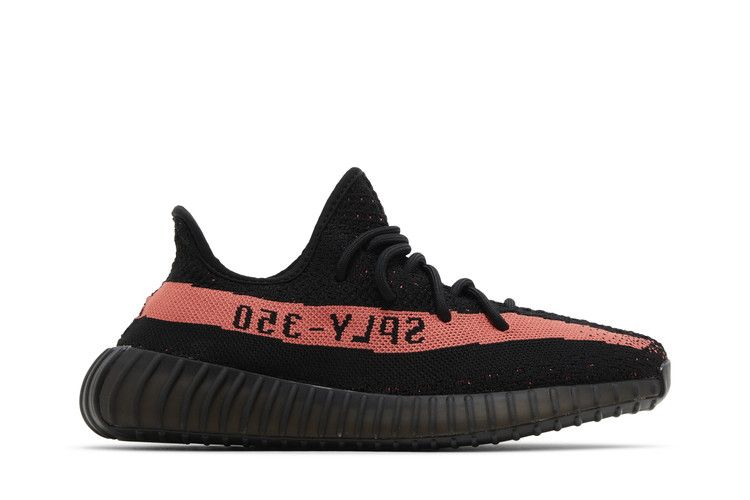 adidas Men's Yeezy Boost 350 V2 'Red' 2023 — Core Black/Red/Core Black
