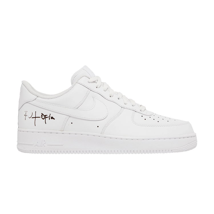 Travis Scott x Nike Air Force 1 'Utopia' — White/White
