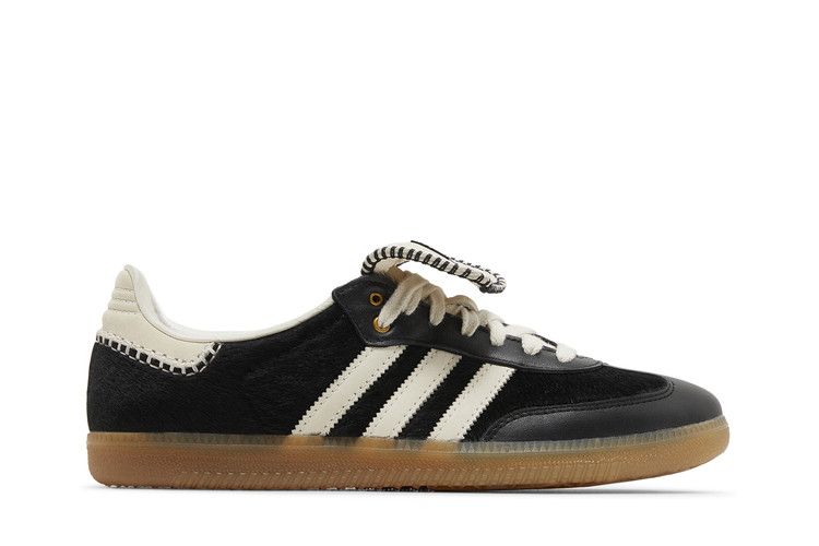 Wales Bonner x adidas Samba Pony 'Black' — Core Black/Cream White/Cream White