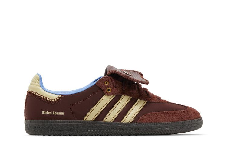 Wales Bonner x adidas Samba Nylon 'Fox Brown' — Fox Brown/Sandy Beige/Lucky Blue