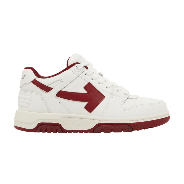 Off-White Wmns Out of Office 'White Burgundy' — White/Burgundy