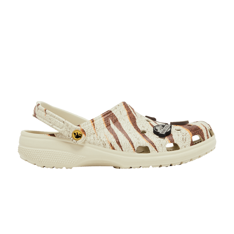 Jurassic World x Crocs Classic Clog 'Bone' — Bone