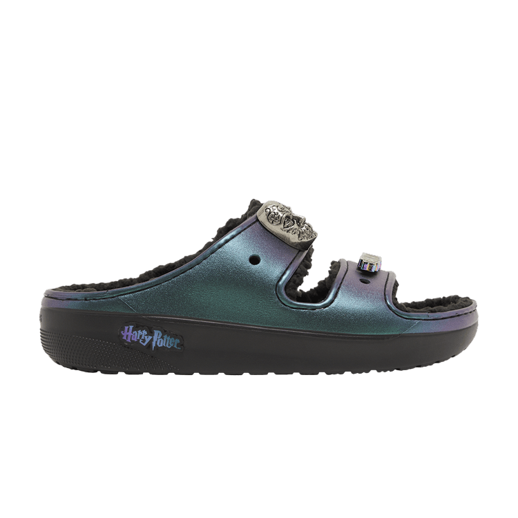 Harry Potter x Crocs Classic Cozzzy Sandal 'The Dark Arts' — Black