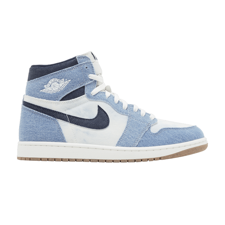 Air Jordan 1 Retro High OG 'Denim' — Summit White/Obsidian/Summit White/Gum Medium Brown