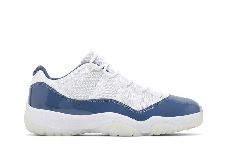 Air Jordan 11 Retro Low 'Diffused Blue' — White/Midnight Navy/Diffused Blue/Football Grey