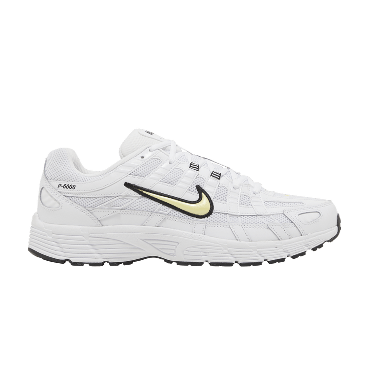 Nike P-6000 'White Lemon Chiffon' — White/Black/Lemon Chiffon