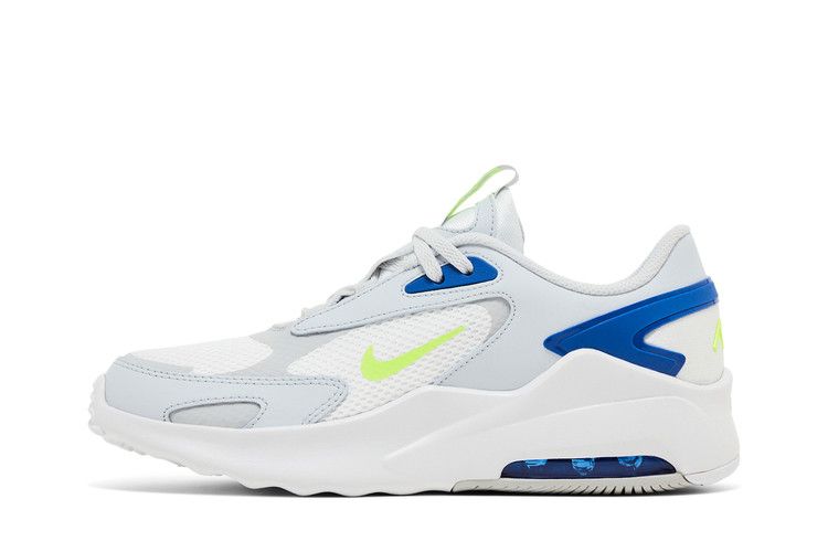Nike Air Max Bolt GS 'Pure Platinum Royal Volt' — Pure Platinum/Grey Fog/Game Royal/Volt
